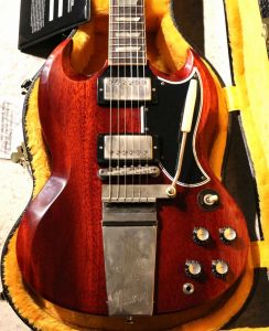 1964 SG Standard Reissue w/ Maestro Vibrola VOS ~Cherry Red
