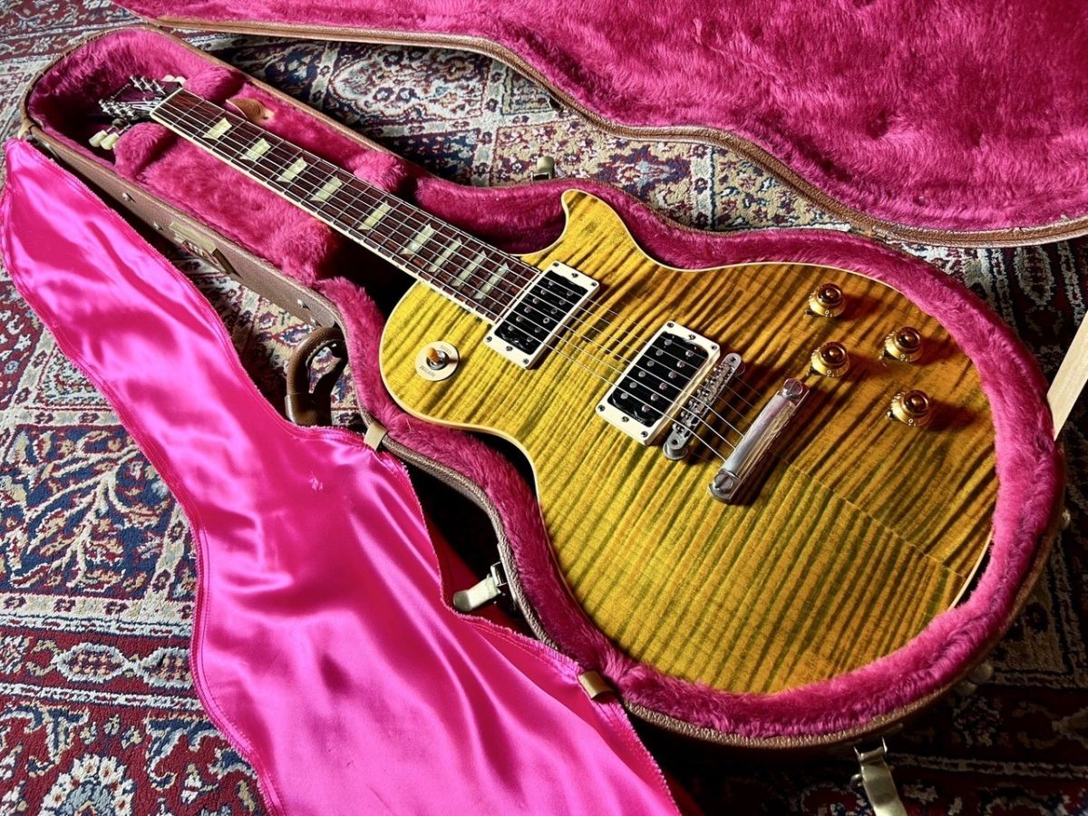 Jimmy Wallace Les Paul Standard -Yellow Tiger- | 【クロサワ楽器店