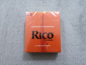 D'Addario Woodwinds/RICO リコ　3.0番　 ソプラノサックスリード 【アウトレット】【サックス専門店】