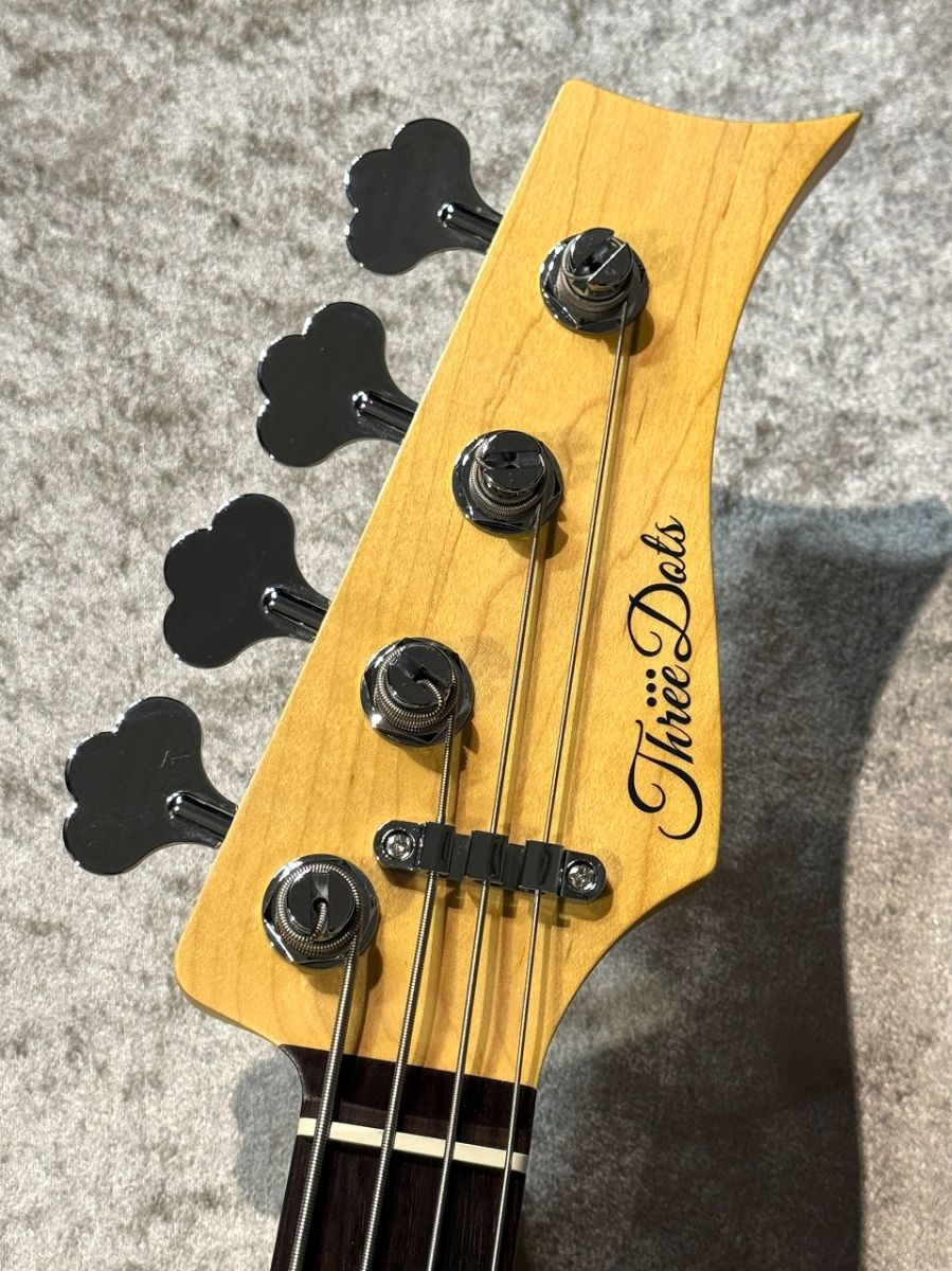 ベース ThreeDots Guitars PB model BLK PB | Okada-International