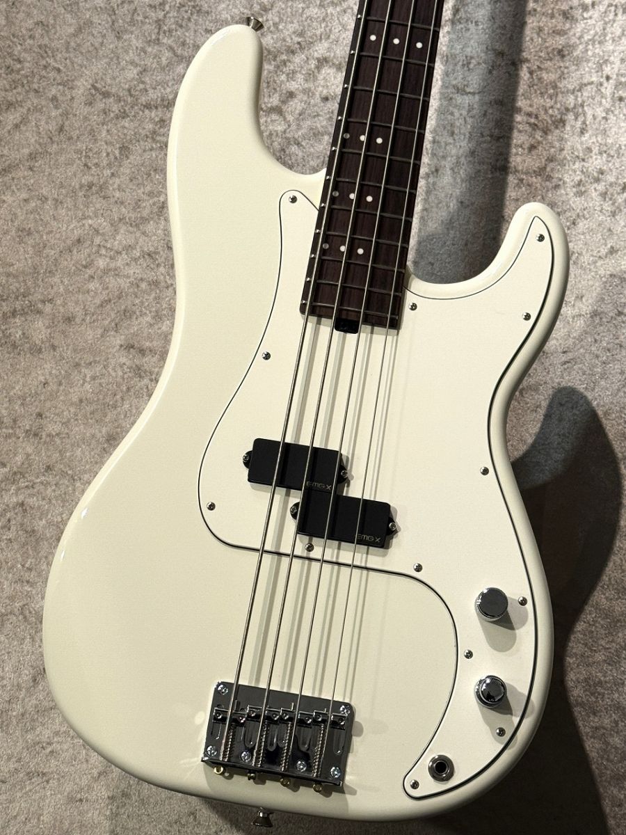 ThreeDots エレキベース ホワイト Three Dots Guitars PB OWH/R | 【クロサワ楽器店オンライン