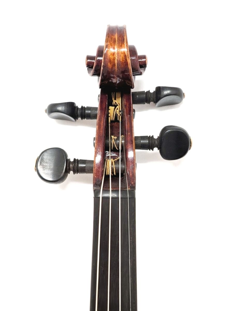 【とし】4/4 ヴァイオリン　Stradivariusラベル アンティーク ヴァイオリン 4/4 アントニウス ストラディバリウス 1721