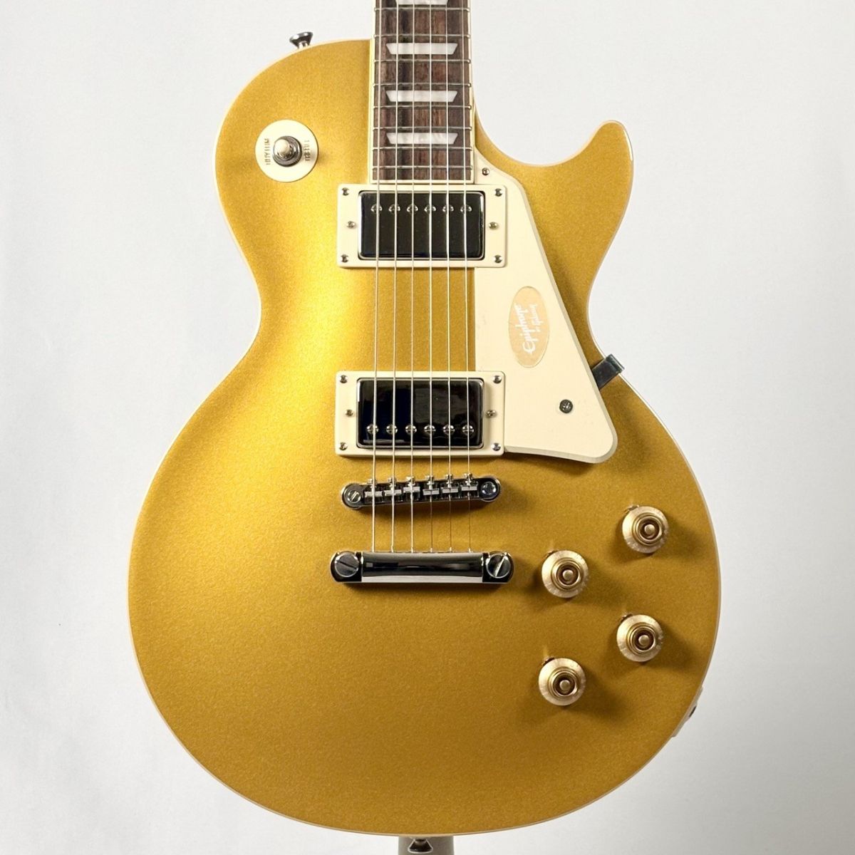 Epiphone Les Paul Standard 50s ゴールド ラメ入り Les Paul Standard 50s Plain Top -Metallic Gold-【4.17kg