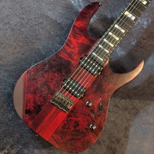SOLDER エレキギター ブラック/レッド SOLDER エレキギター ブラック/レッド