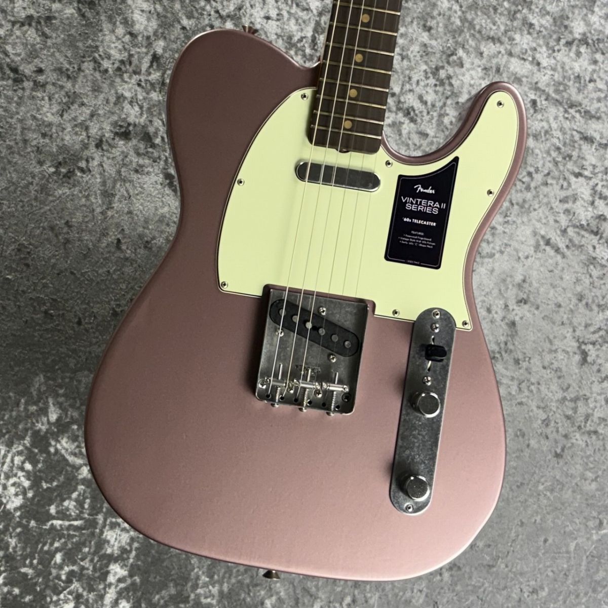 Limited Edition Vintera II Road Worn '60s Telecaster -Burgundy