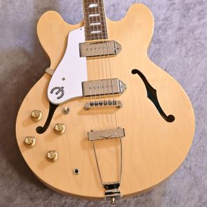 エピフォン　エレキギター ナチュラル　トラ目 Epiphoneのオリジナル代表機種がアップデートして再登場！