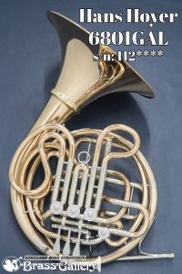 Hans Hoyer ＜11/1～11/30 サイコロチャレンジ開催中!!＞ 6801GAL【s/n:412****】 【中古】【ホルン】【ハンスホイヤー】【フルダブル】【クルスペタイプ】【ゴールドブラスベル】【エクストララージベル】【ウインドお茶の水】