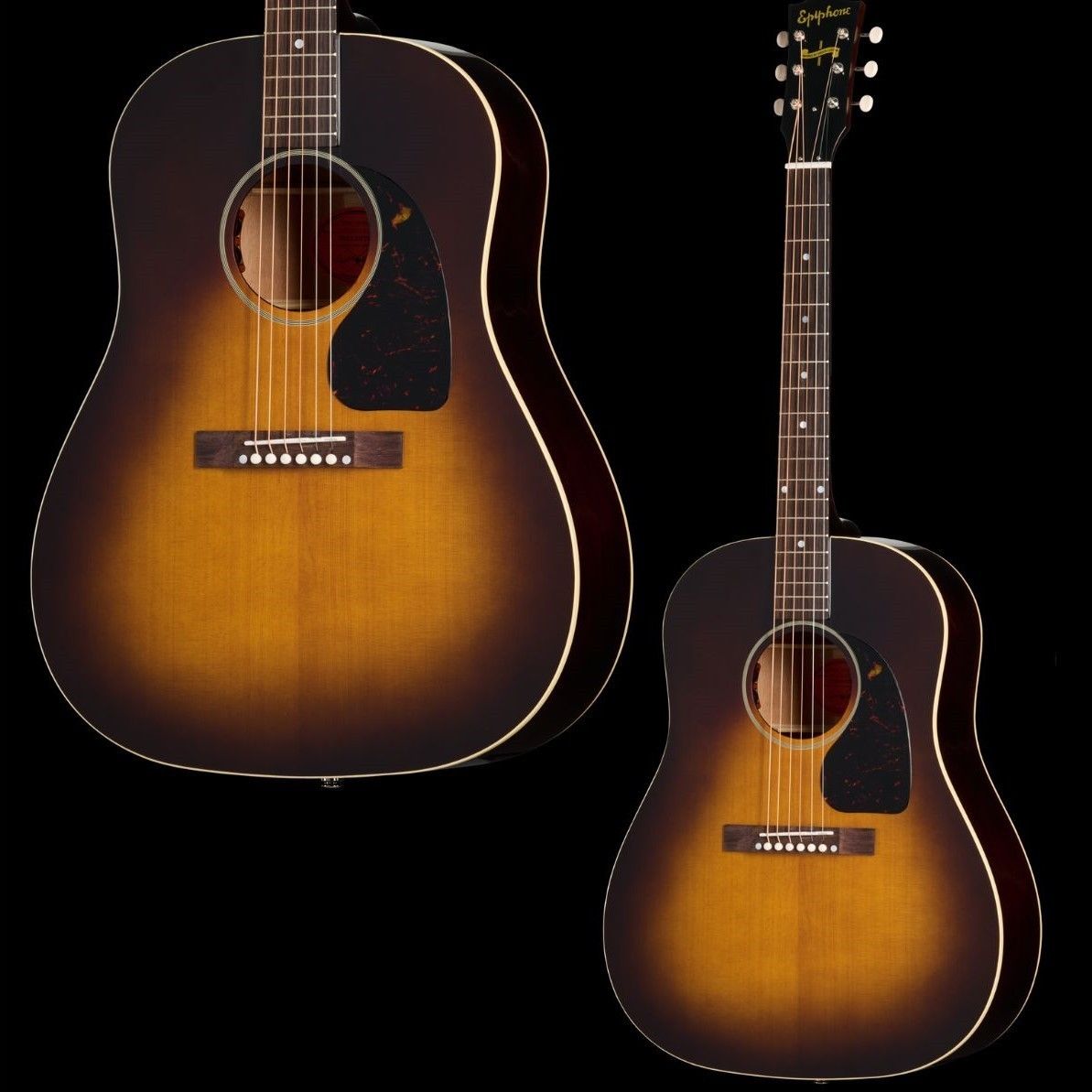 ★美品　Epiphone Inspired by Gibson J-45 EC ギタータウン】エピフォンからGibson Acoustic Collectionsが発売