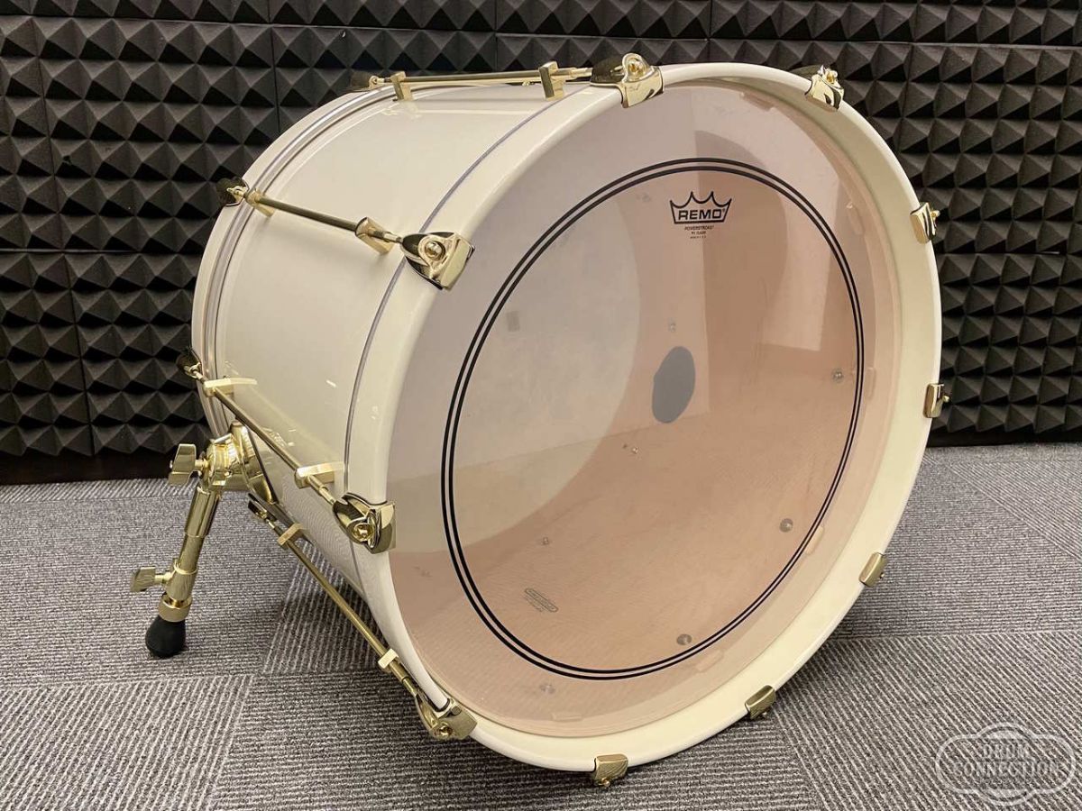 CD Maple 3Pcs Drum Kit w/Gold Parts～Antique White Gloss