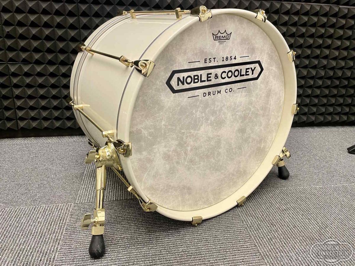 CD Maple 3Pcs Drum Kit w/Gold Parts～Antique White Gloss