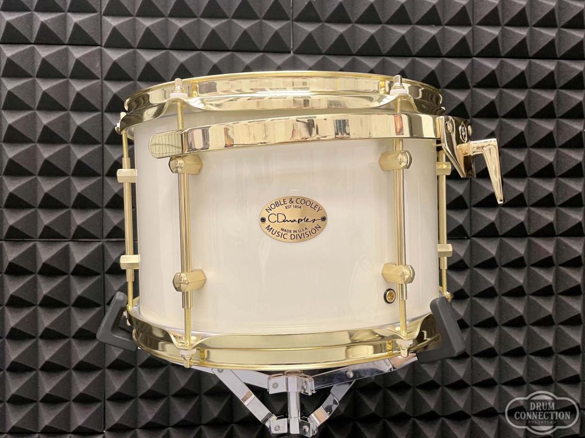CD Maple 3Pcs Drum Kit w/Gold Parts～Antique White Gloss