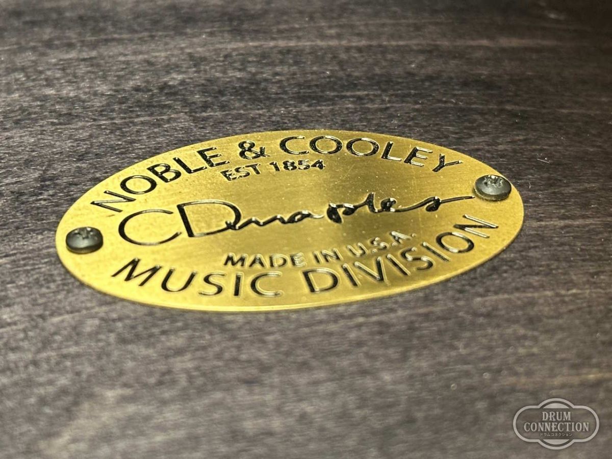 NOBLE&COOLEY CD Maple 4Pcs Drum Kit～Black wash Matte