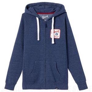 Gibson 【Gibsonアパレル】 Tristar Fullzip Navy / Mサイズ [フーディー・パーカー] [裏起毛]