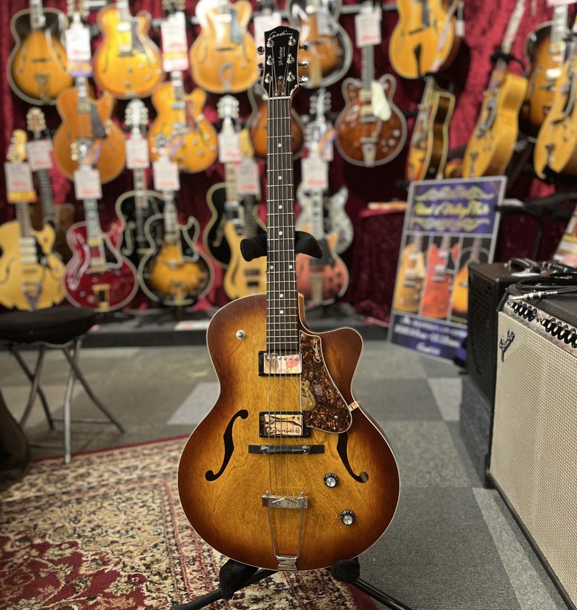 洋楽 HTG 5th Avenue CW Kingpin II- HB Cognac Burst | 【クロサワ楽器店