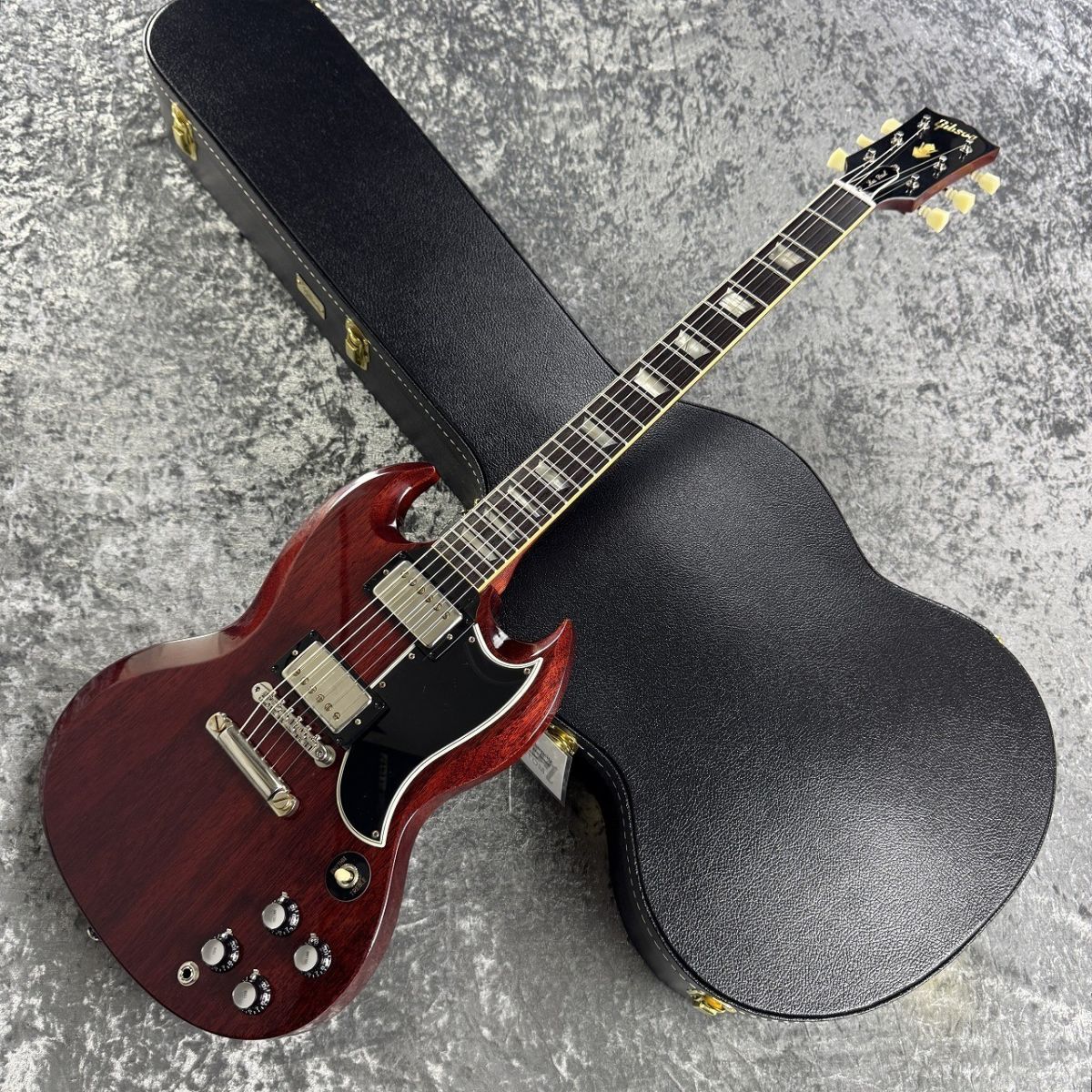 1961 Les Paul SG Standard Reissue Cherry Red Stop Bar VOS #501831