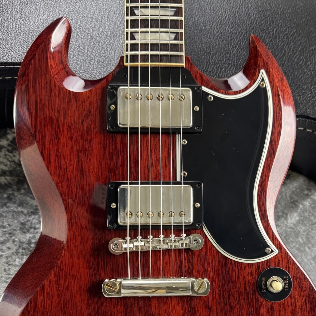 1961 Les Paul SG Standard Reissue Cherry Red Stop Bar VOS #501831