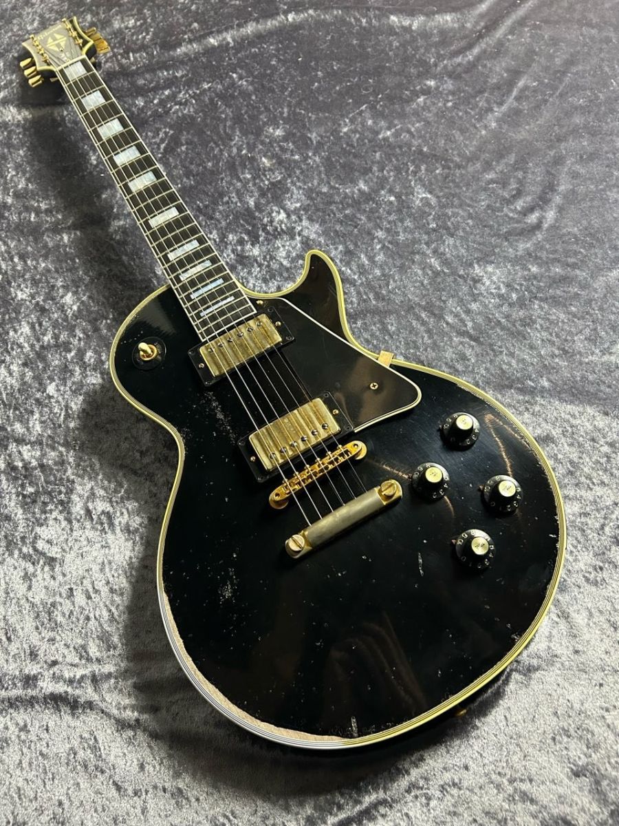 PSL ML 1968 Les Paul Custom Ebony Ultra Heavy Aged | 【クロサワ