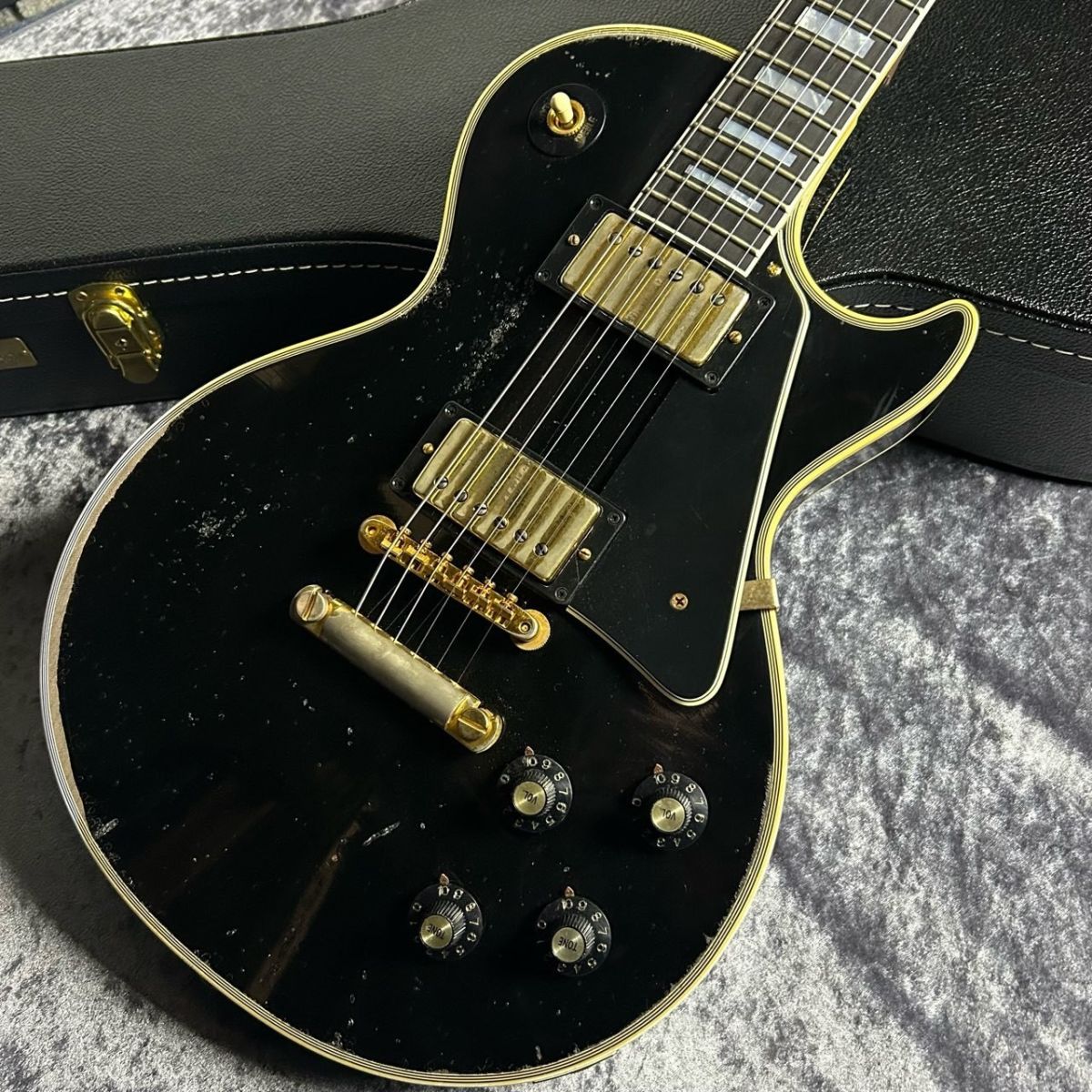 PSL ML 1968 Les Paul Custom Ebony Ultra Heavy Aged | 【クロサワ