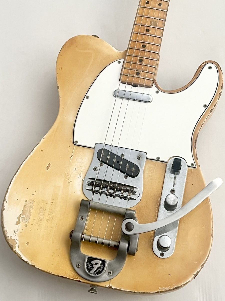 【希少】Fender Custom Shop Bigsby Telecaster Telecaster Bigsby Olympic White ≒3.24kg | 【クロサワ楽器店