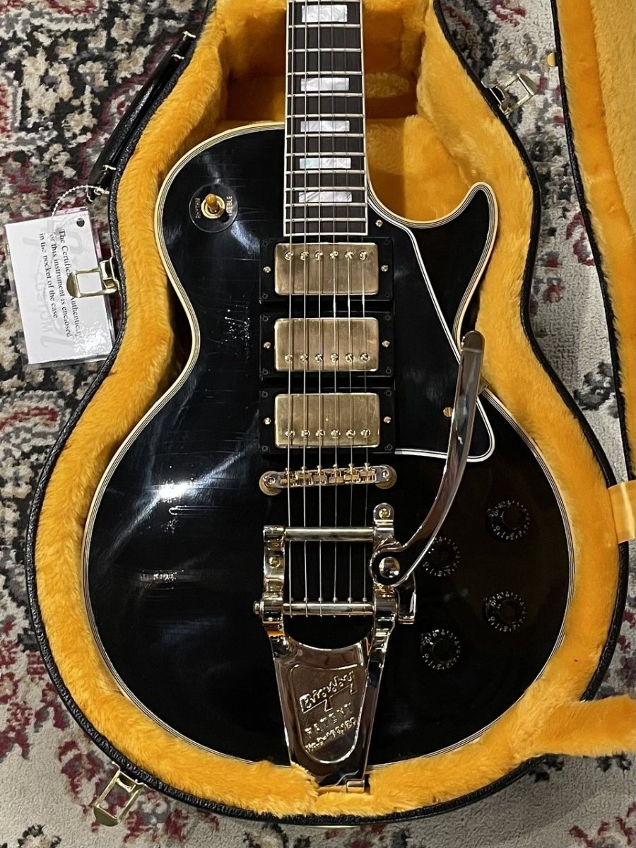 Murphy Lab 1957 Les Paul Custom 3-PU w/Bigsby Light Aged #741178