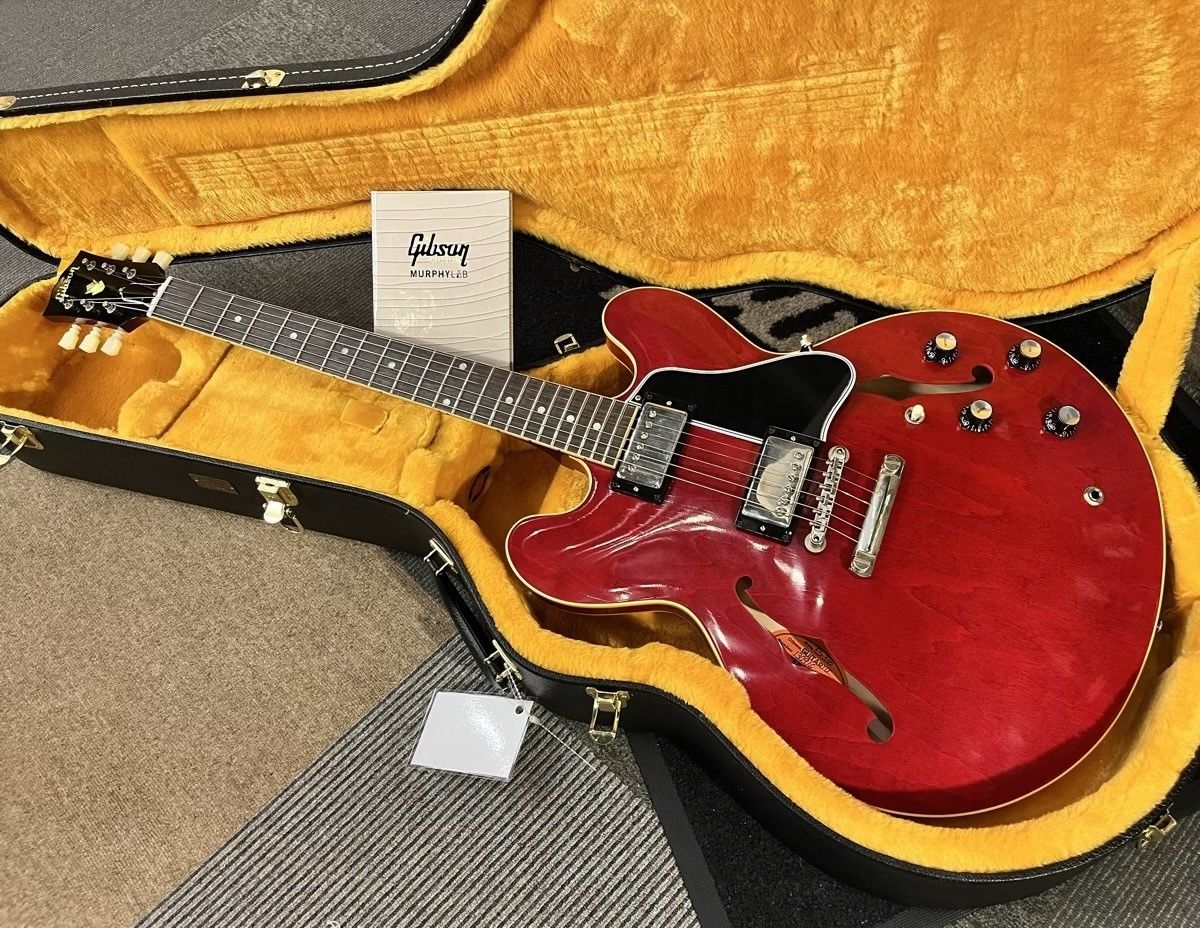 【未使用】エレキソルト【希少】 Murphy Lab 1961 ES-335 Reissue 60's Cherry - Ultra Light Aged