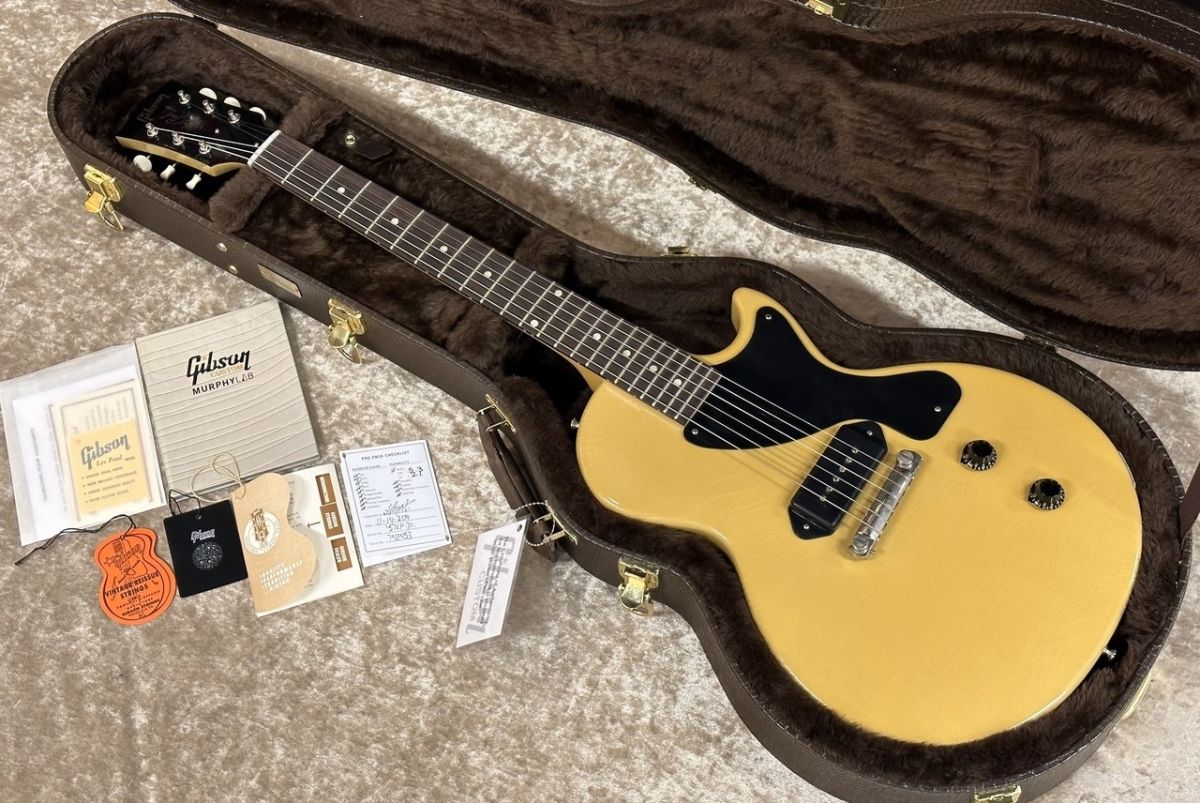 Murphy Lab 1957 Les Paul Junior Single Cut Reissue TV Yellow Ultra