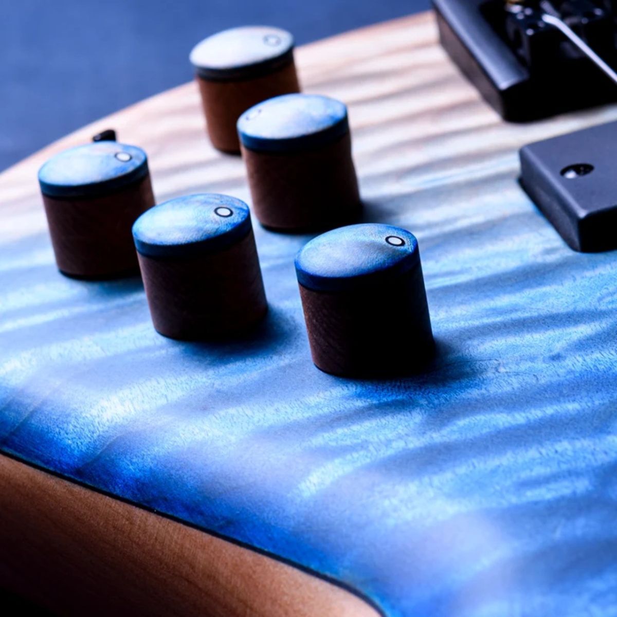 535-24 -Ocean Blue Fade Dark Horns- | 【クロサワ楽器店