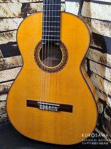 Jesus Bellido 【試奏動画あり】 ヘスス・ベジード 2025年製 ALMA AUREA フラメンコ 白 【日本総本店2F 在庫品】