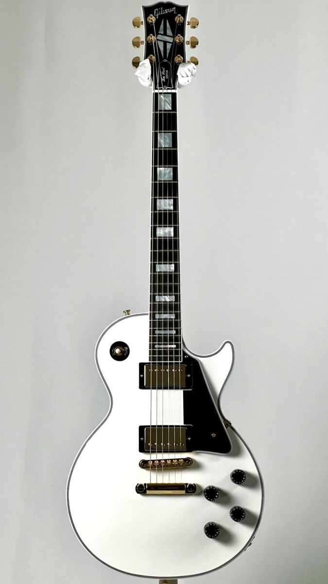 Les Paul Custom w/ Ebony Fingerboard Gloss -Alpine White
