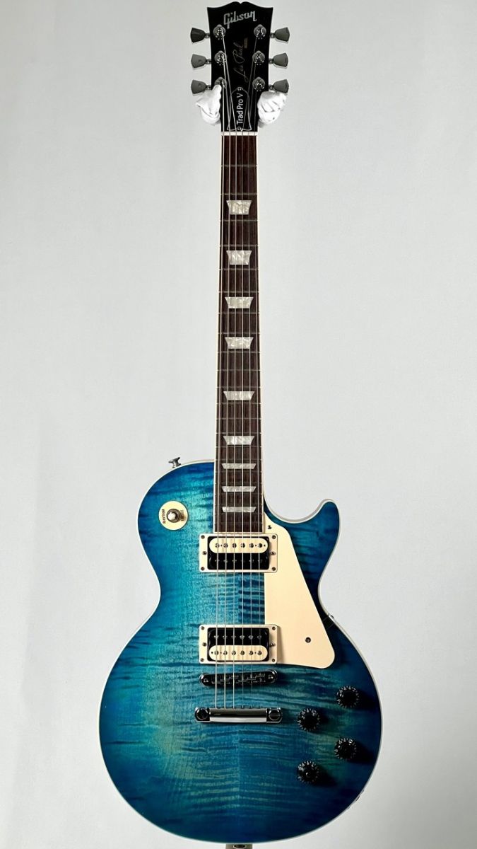Exclusive Les Paul Traditional Pro V -Ocean Water Perimeter