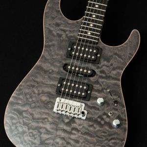 TOM ANDERSON Drop Top -Sheer Transparent Black with Binding- 【ラメ入りカラー】