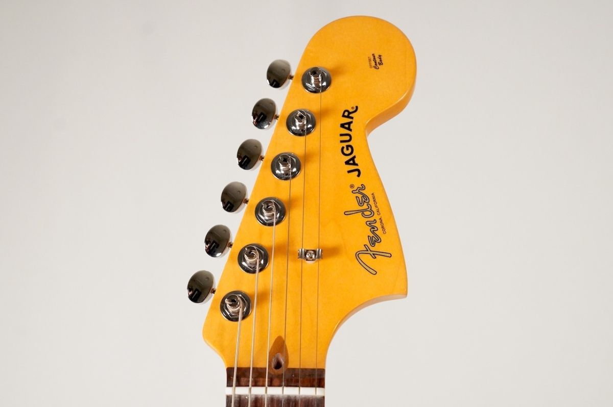 American Professional Classic Jaguar -Faded Firemist Gold