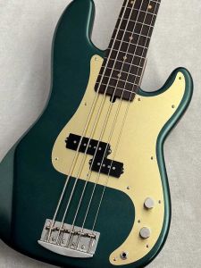 OLINTO by La Bella 5-String P Bass -Sherwood Green Metallic- 【USED】