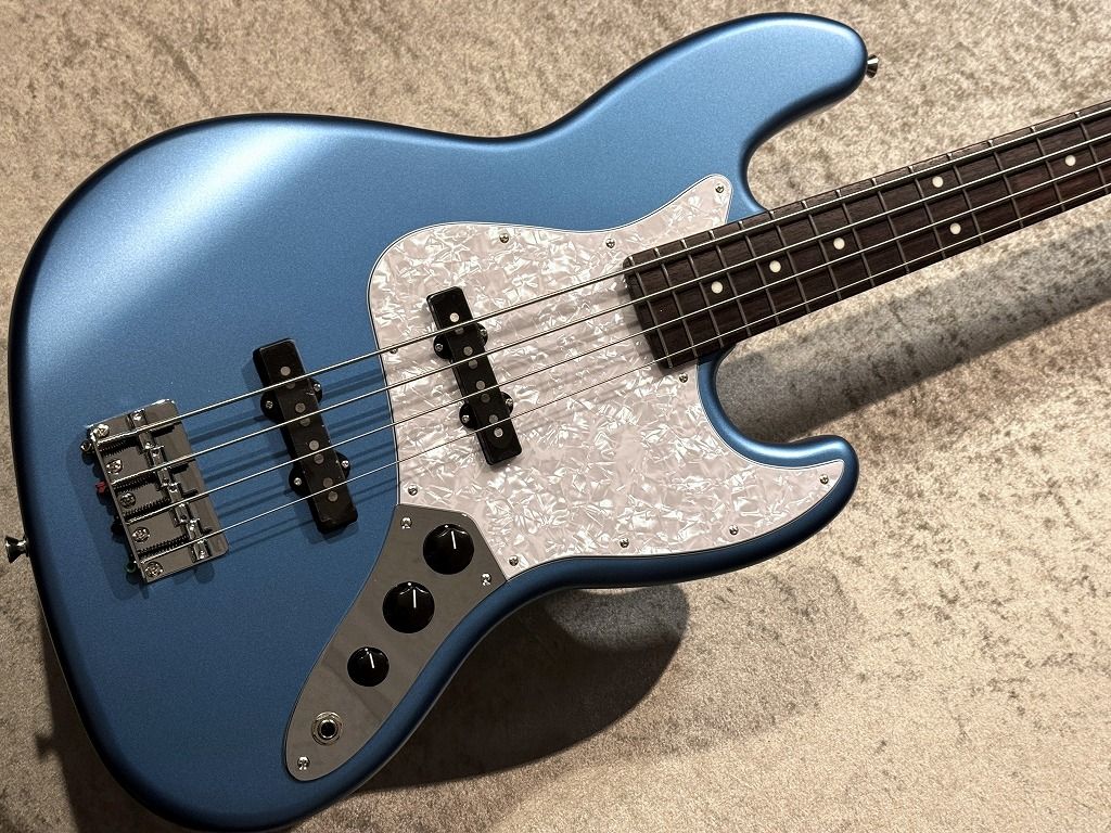 FSR Made in Japan Hybrid II Jazz Bass Satin LPB #JD25026752