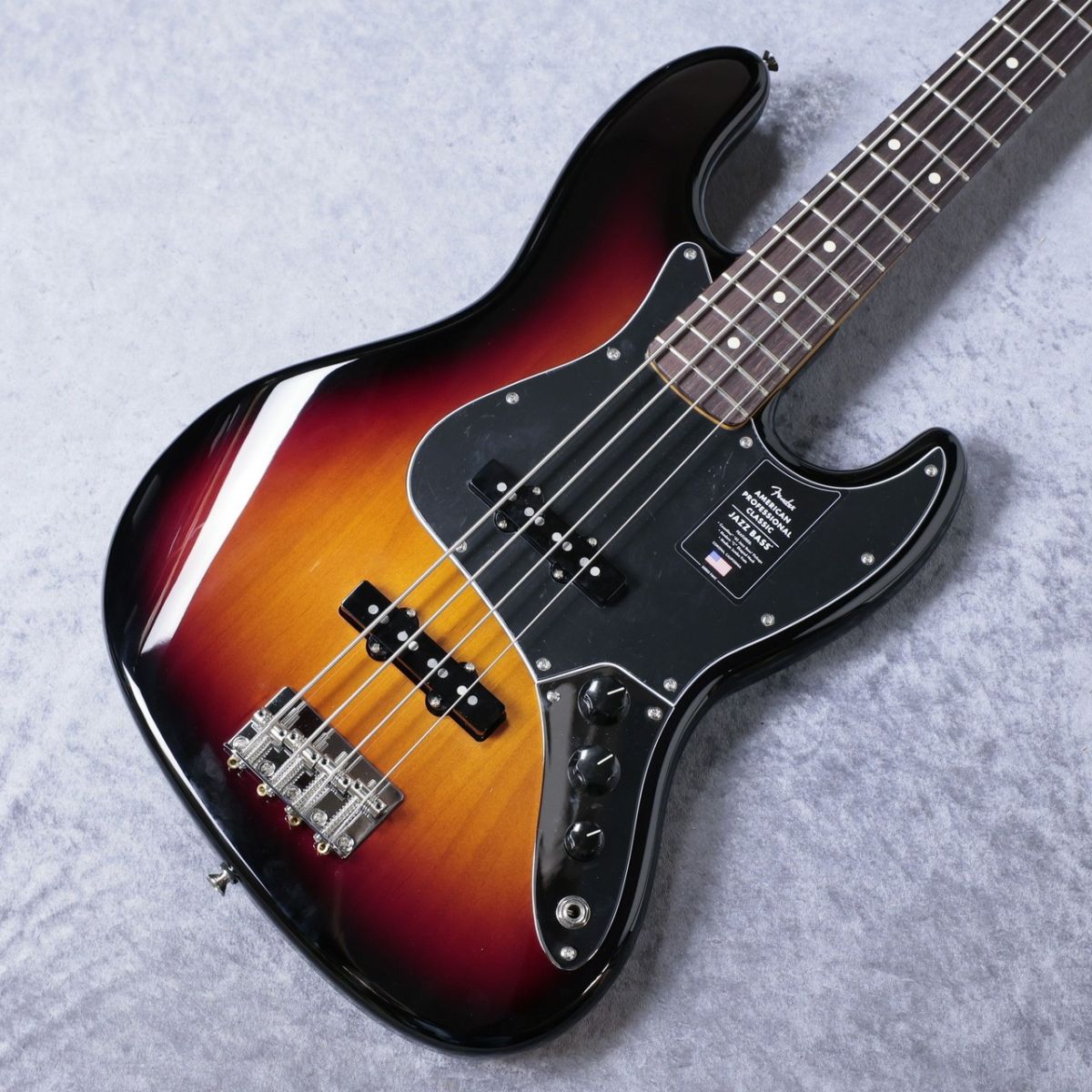 American Professional Classic Jazz Bass - 3 Color Sunburst