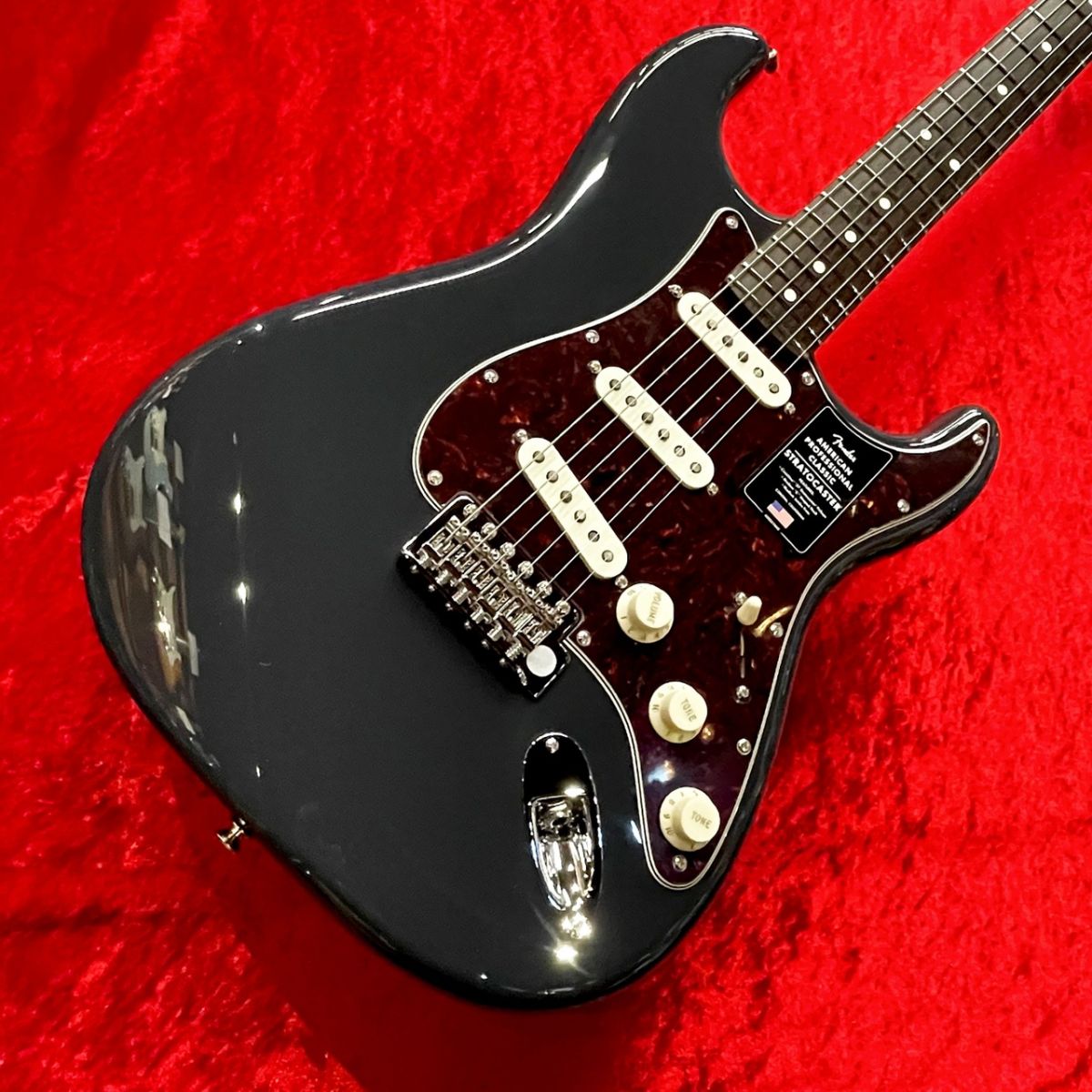 American Professional Classic Stratocaster -Faded Black