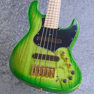 Xotic XJ-1T 5st Ash Super Light Aged - Trans Lime Green Burst/M - 【4.68kg】