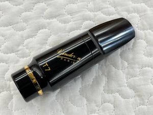 サックスマウスピース サイズ5 黒 マウスピース＞【新製品】YAMAHAバリトンサックス用カスタム