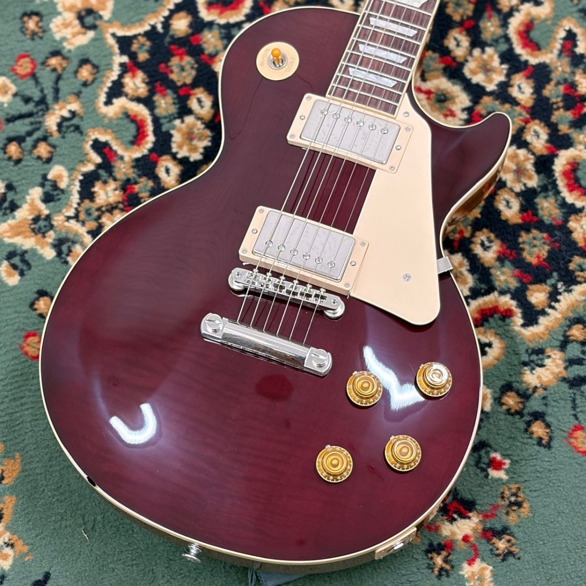Les Paul Standard 50s Figured Top Translucent Oxblood #2215130296