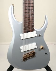 Ibanez 【即納可能】【マルチ･ライト･アングルド･スケール】 RGDMS8 - Classic Silver Matte-