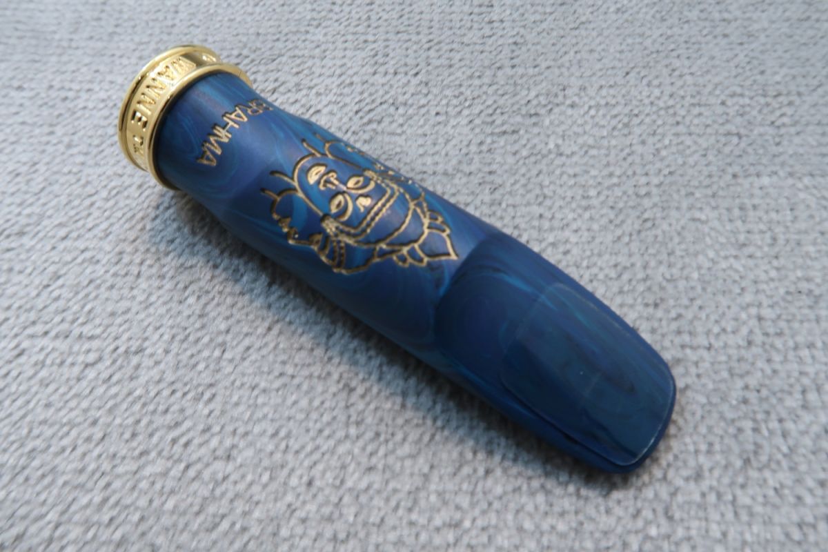 新品Theo Wanne BRAHMA アルト マウスピース ダークブルー 8 TheoWanne BRAHMA DARK BLUE アルトサックス用マウスピース