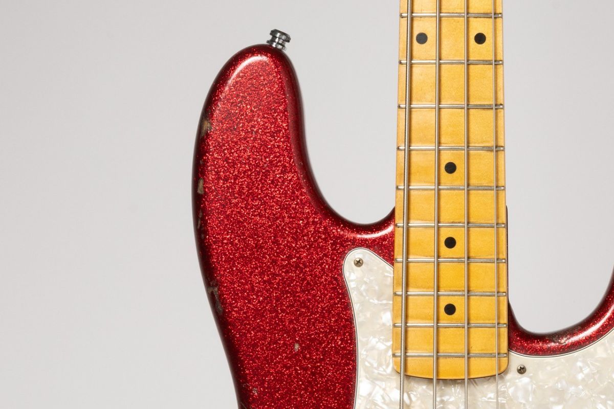 Limited Edition Masterbuilt J Precision Bass PJ King's Red Sparkle