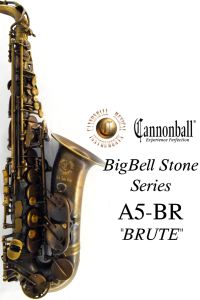 Cannonball 【横浜大楽器祭 目玉品】 A5-BR BRUTE "BIGBELL STONE SERIES" 【中古】【s/n 197***】 【キャノンボール】【アルトサックス】【ビッグベルストーンシリーズ】【アンラッカー特殊加工仕上げ】【ブルート】【横浜店】【WIND YOKOHAMA】