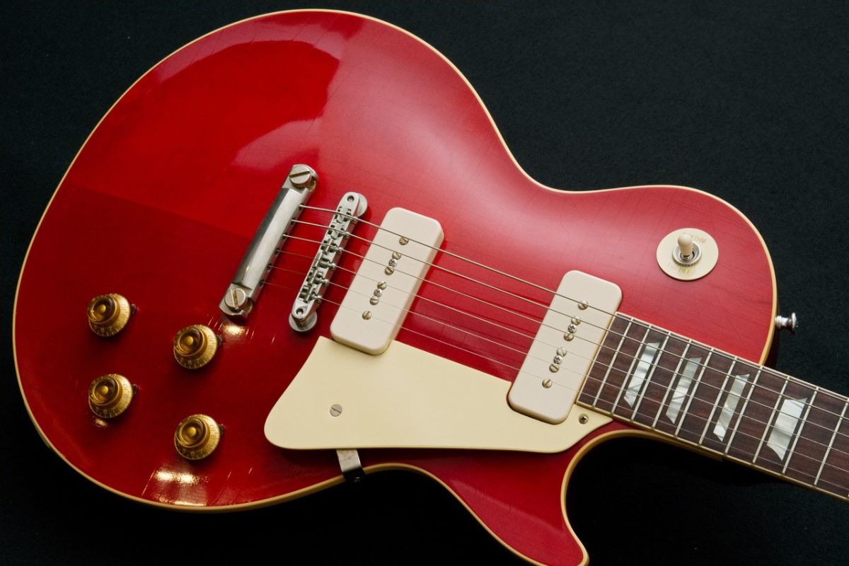 ML1956 Les Paul Standard Sweet Cherry Top Ultra Light Aged