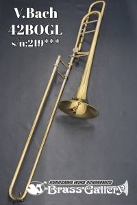 V.Bach ＜11/1～11/30 サイコロチャレンジ開催中!!＞ 42BOGL【s/n:219***】 【中古】【テナーバストロンボーン】【バック】【オープンラップ】【イエローブラス】【Stradivarius /ストラッド】【金管楽器専門店】【ウインドお茶の水】