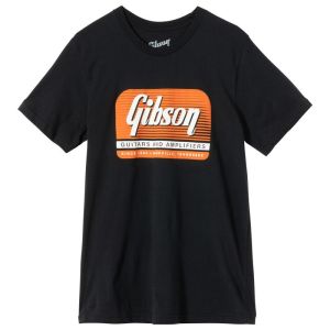 Gibson 【Gibsonアパレル】 Guitars and Amplifiers Tee Black / Mサイズ [Tシャツ]