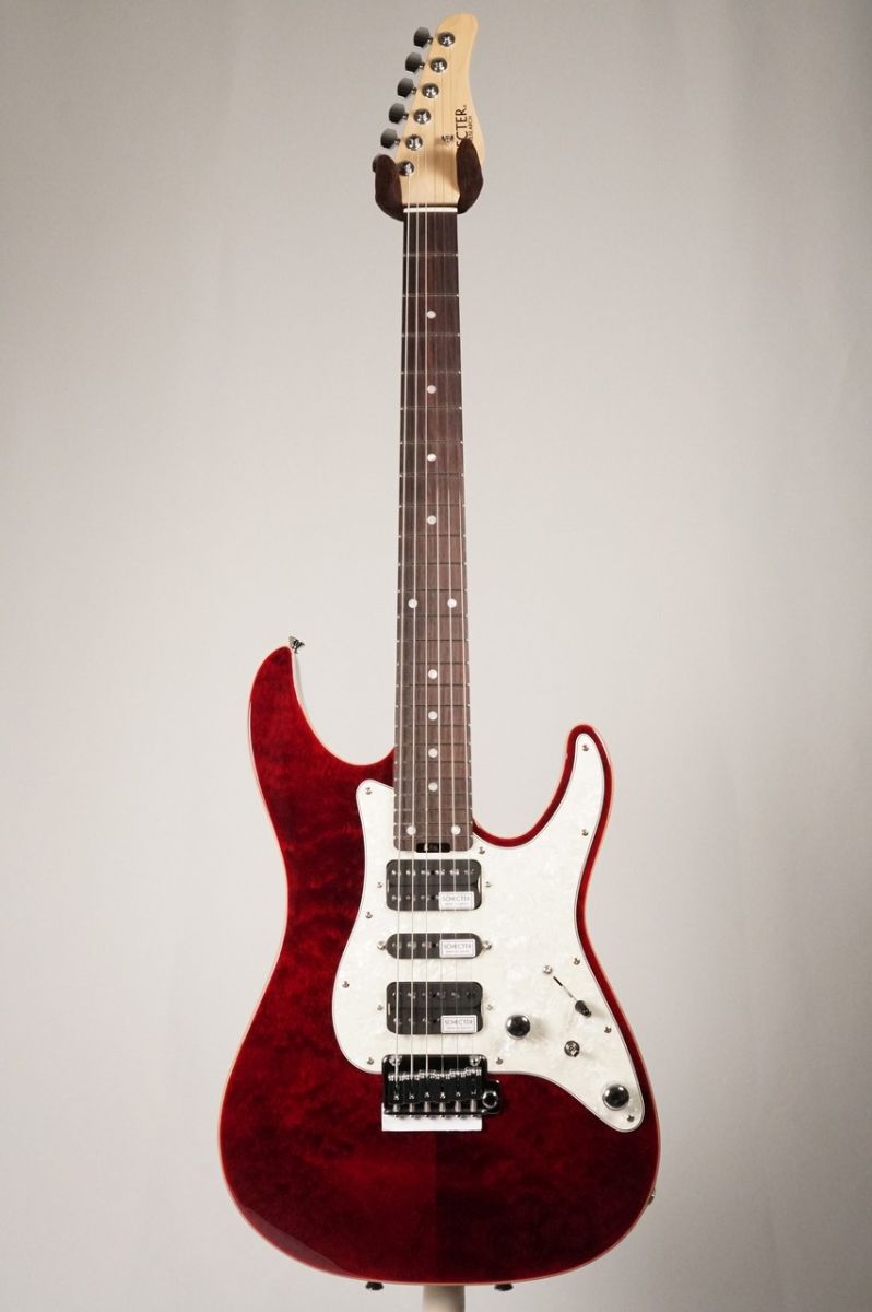 SCHECTER SD-2-24-AL-VTR/R -See-thru Red- | 【クロサワ楽器店