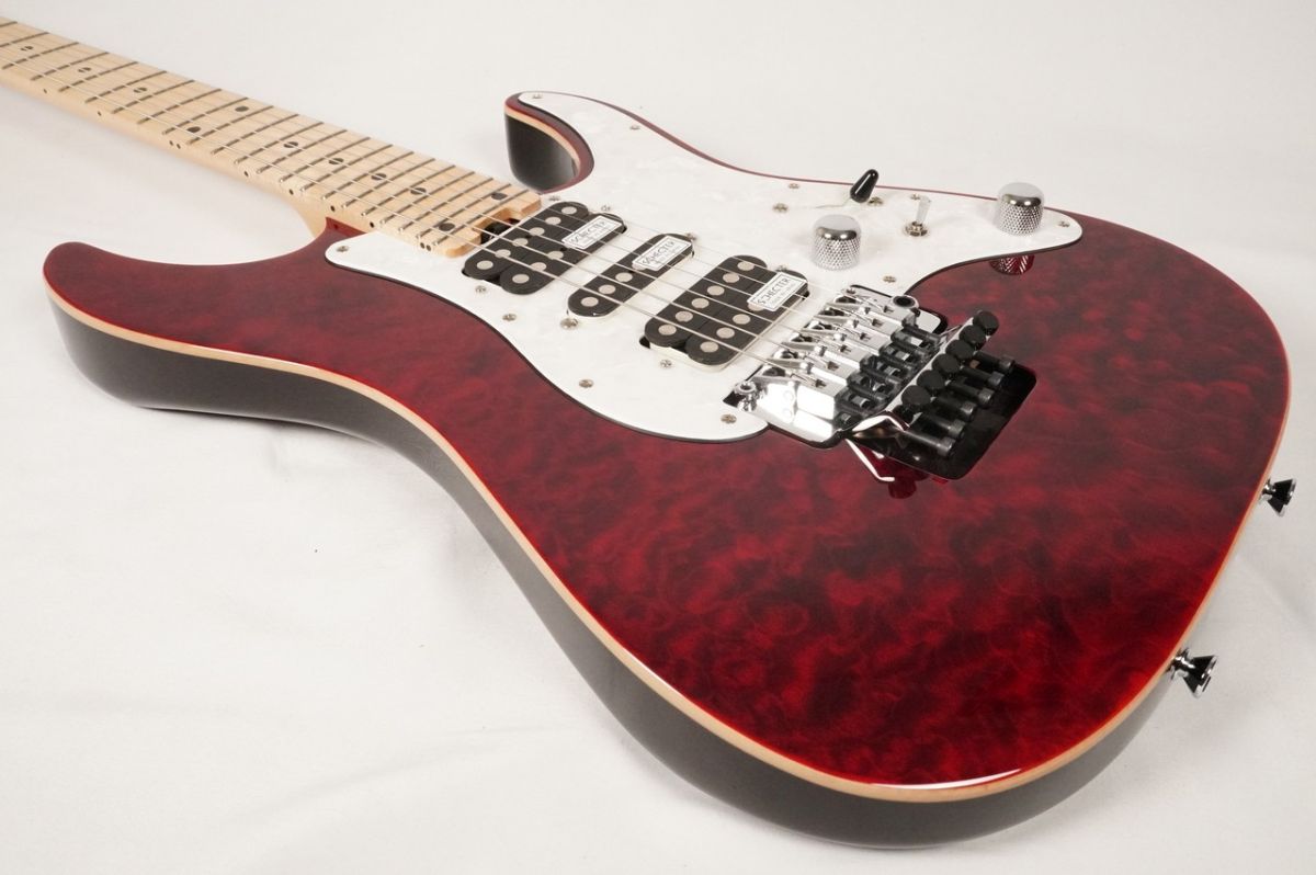 美品 SCHECTER sd-2-24 see-thru red SCHECTER SD-2-24-AL (See-Thru Red/Maple) ｜イケベ楽器店オンライン