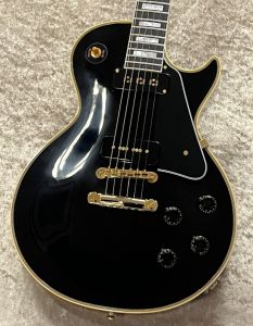 Gibson Custom Shop 1954 Les Paul Custom "Staple Pickup" Reissue VOS Ebony s/n 45556 【4.40kg】【G-CLUB TOKYO】
