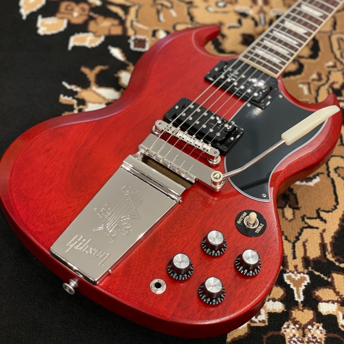 SG Standard '61 Faded w/Maestro Vibrola Vintage Cherry #221650192